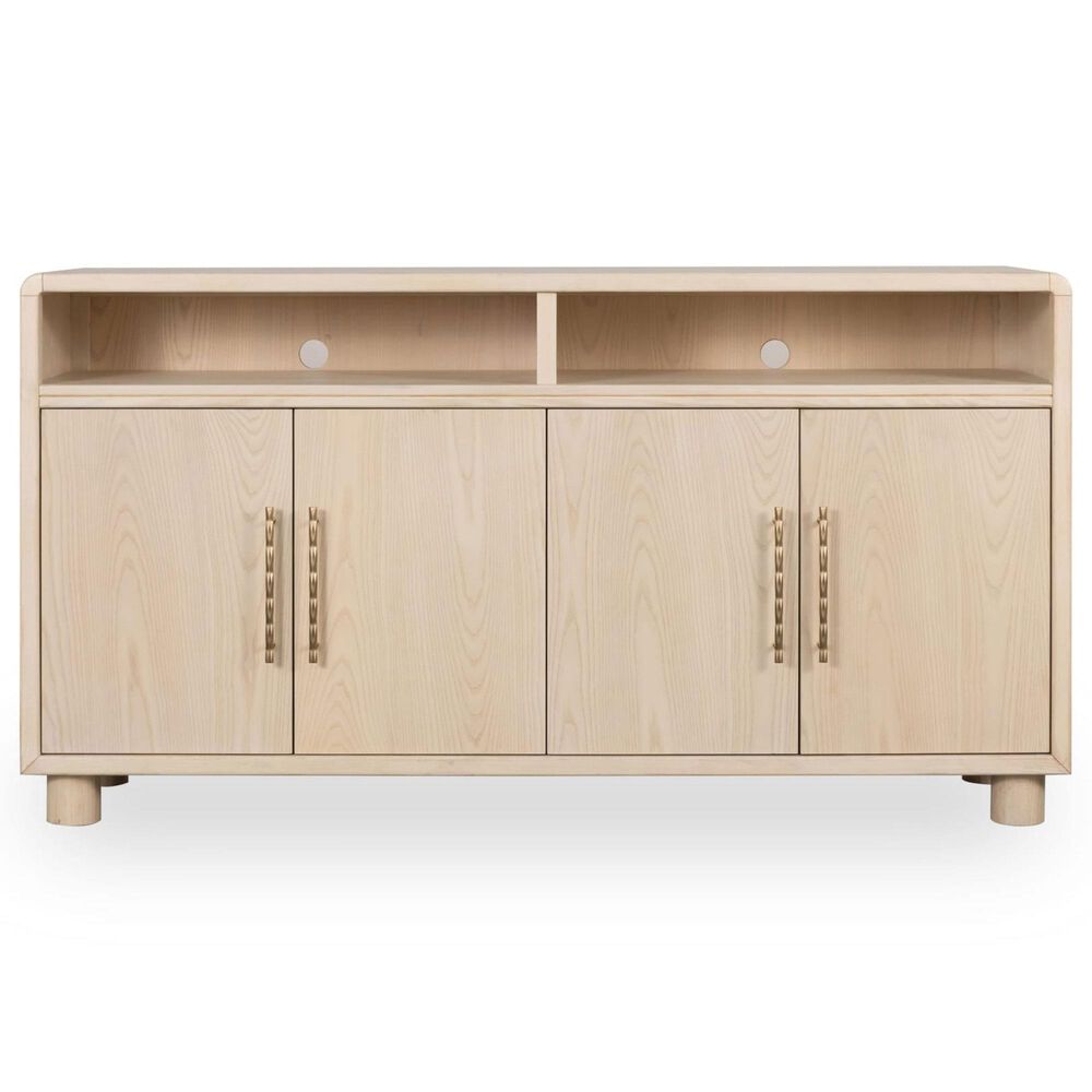 Urban Home Zinnia 4-Door Sideboard in White Sand, , large