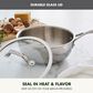 Green Pan Valencia Pro 2.5-Quart Uncoated Chef"s Pan with Lid in Stainless Steel, , large