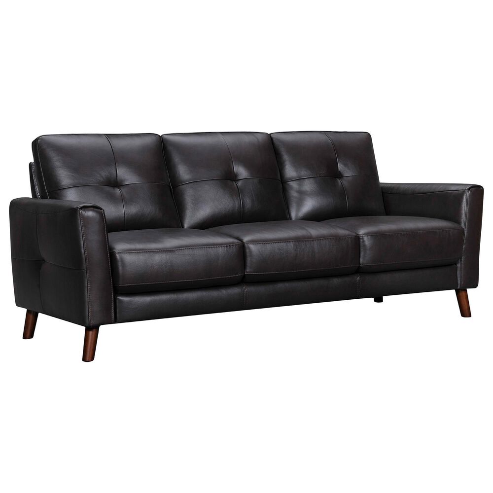 Blue River Almafi Stationary Sofa in Brown, , large