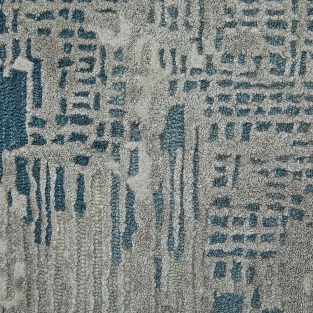 Feizy Zarah 9&#39; x 12&#39; Beige and Blue Area Rug, , large