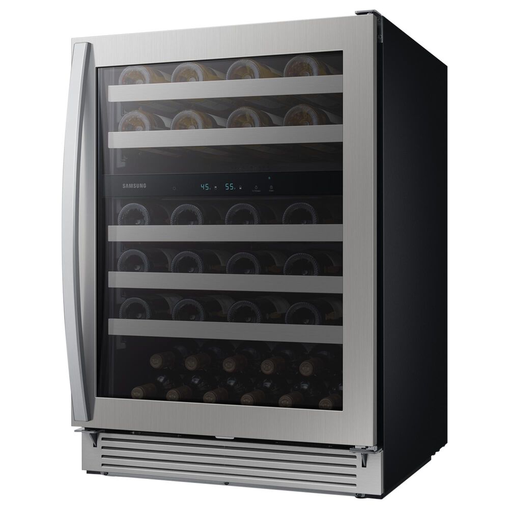 Samsung 51-Bottle Capacity Wine Cooler in Stainless Steel, , large
