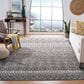 Safavieh Tulum Transitional 9" x 12" Grey and Ivory Area Rug, , large