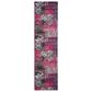 Safavieh Monaco MNC210D-28 2"2" x 8" Pink/Multi Runner, , large