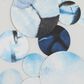 Maple and Jade 40" x 30" Wall Decor in Turquoise and White, , large