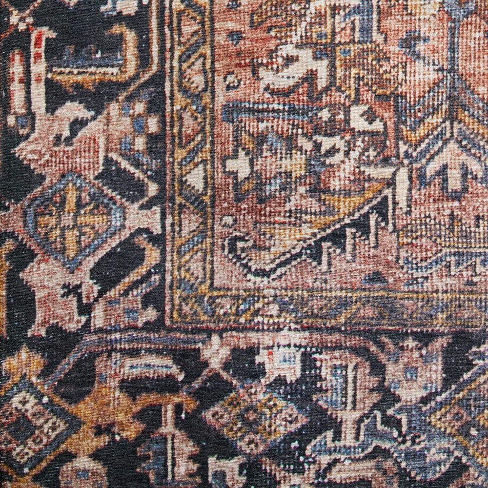 Chris Loves Julia x Loloi Jules 5&#39; x 7&#39;6&quot; Terracotta and Multicolor Area Rug, , large
