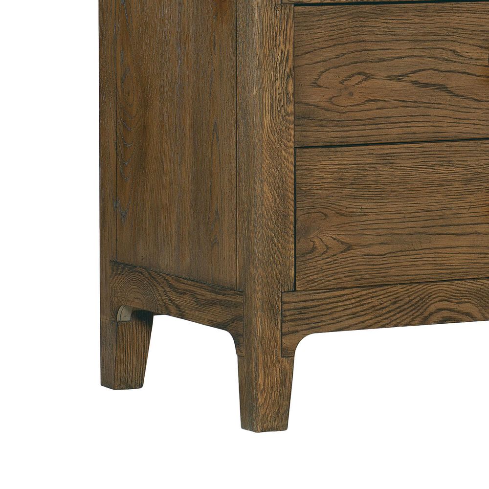 Hooker Furniture Chapman 3-Drawer Nightstand in Warm Brown, , large