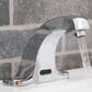 MS International Touch-Less Infrared Sensor Low-Arc Spout Bathroom Faucet in Chrome, , large