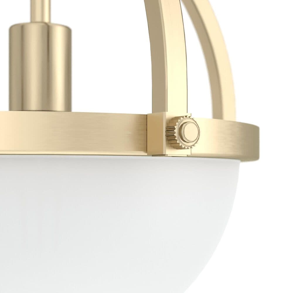 Hunter Wedgefield 1-Light Pendant in Alturas Gold, , large