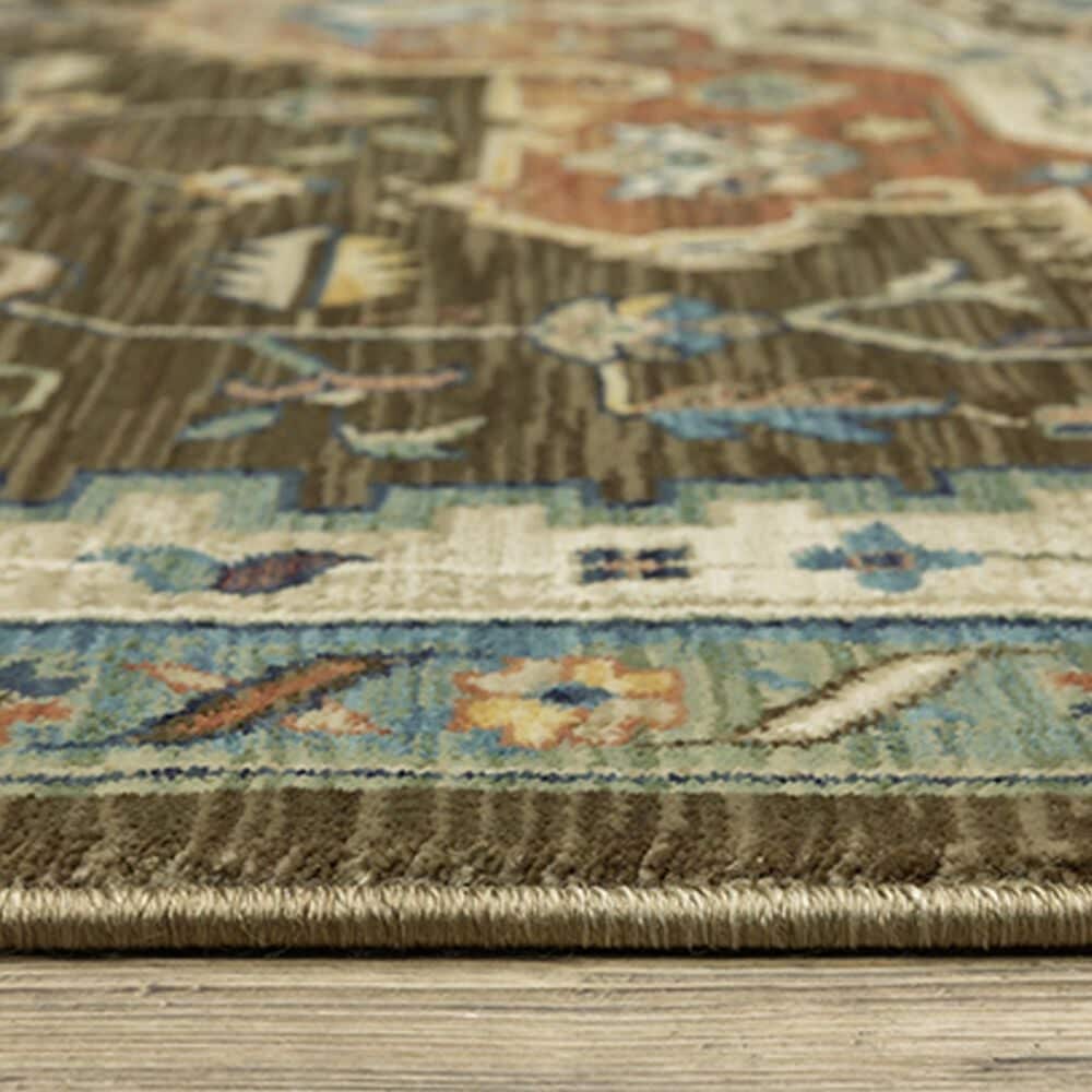 Oriental Weavers Francesca 3&#39;3&quot; x 5&#39; Brown Area Rug, , large