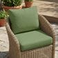 Hearth and Haven Noah2-Piece Outdoor Club Chair Cushion Set in Green, , large