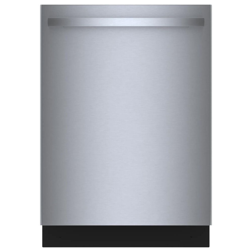 Bosch 800 Series 24"" Built-In Bar Handle Dishwasher with 8 Wash Cycles in Stainless Steel, , large