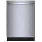 Bosch 800 Series 24"" Built-In Bar Handle Dishwasher with 8 Wash Cycles in Stainless Steel, , large