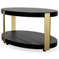 Riverside Furniture Mill River Cocktail Table in Black Onyx and Bronze, , large