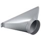 Bosch 6" Side/Rear Transition for Downdraft Ventilation in Stainless Steel, , large