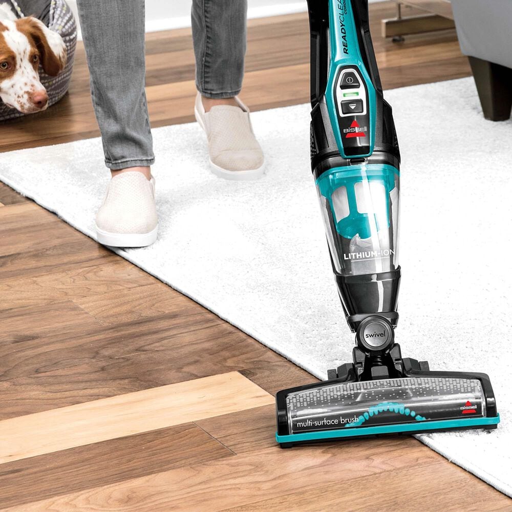 Bissell ReadyClean Cordless Stick Vacuum in Electric Blue and Black, , large