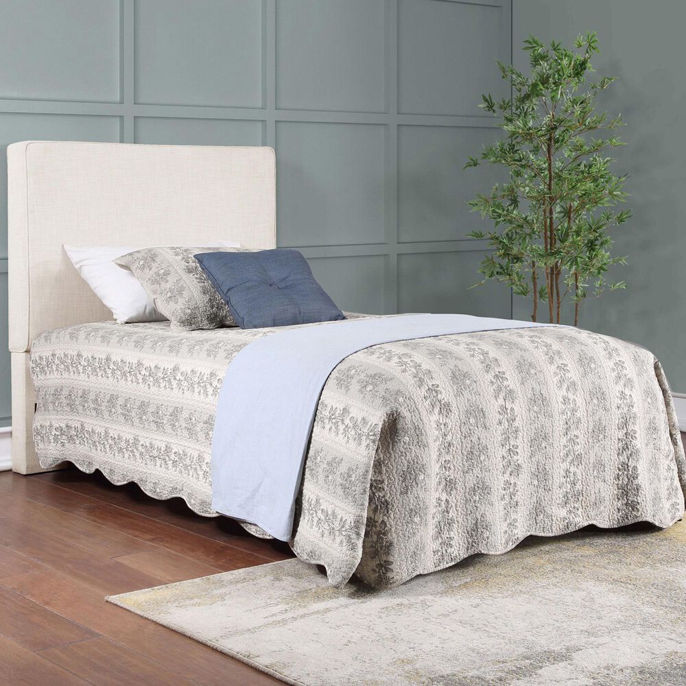 Pacific Landing Kosmo Twin Upholstered Headboard in Sand, , large