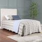 Pacific Landing Kosmo Twin Upholstered Headboard in Sand, , large