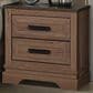 New Heritage Design Coventry Hall 2-Drawer Nightstand in Pecan, , large