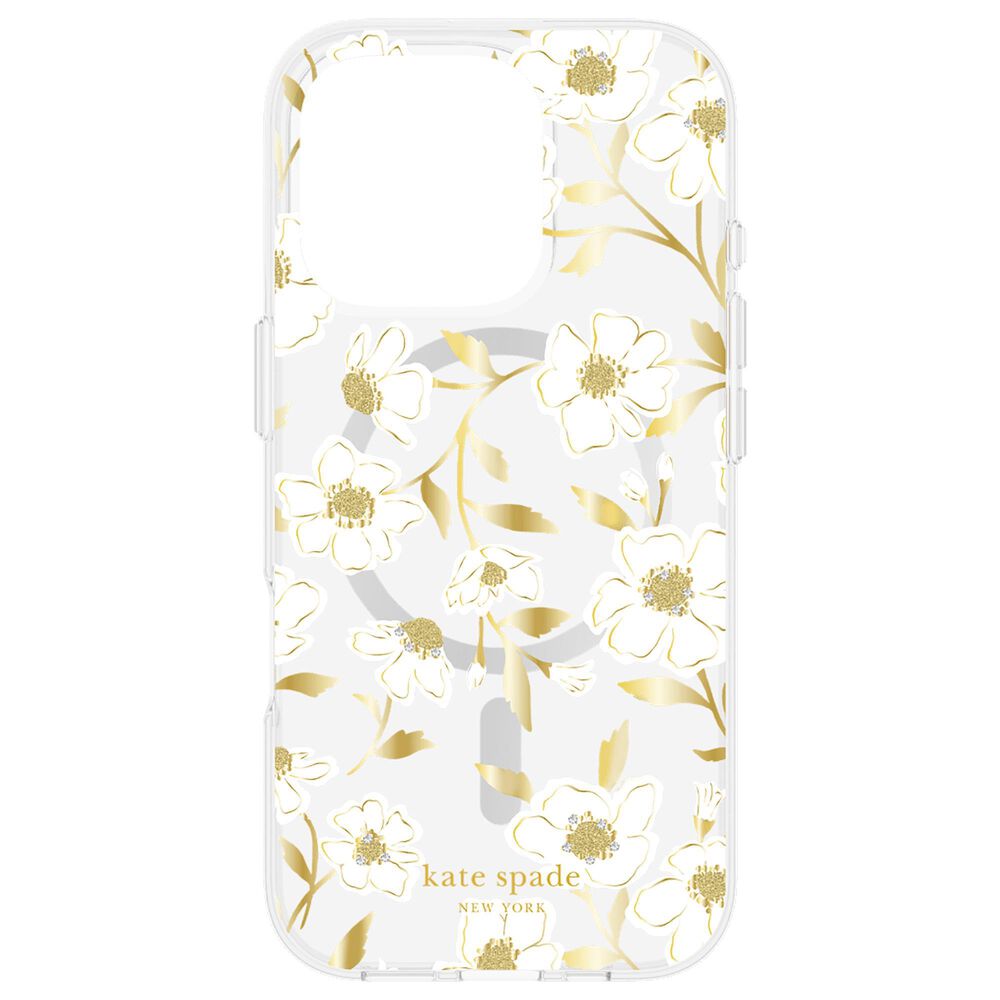 Kate Spade Protective MagSafe Case for Apple iPhone 16 Pro in Sunshine Floral, , large