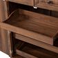 HOMLUX 71" Tall Kitchen Pantry Cabinet with 3 Pull Out Cabinet Organizers in Brown, , large