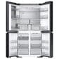 Samsung Bespoke 28.6 Cu. Ft. 4-Door Flex French Door Refrigerator with AI Family Hub+ in Stainless Steel, , large