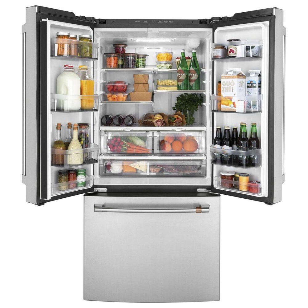 Cafe 18.6 Cu. Ft. Counter Depth French Door Refrigerator in Stainless Steel, , large