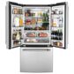 Cafe 18.6 Cu. Ft. Counter Depth French Door Refrigerator in Stainless Steel, , large
