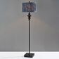 Adesso Samira Floor Lamp in Black, , large