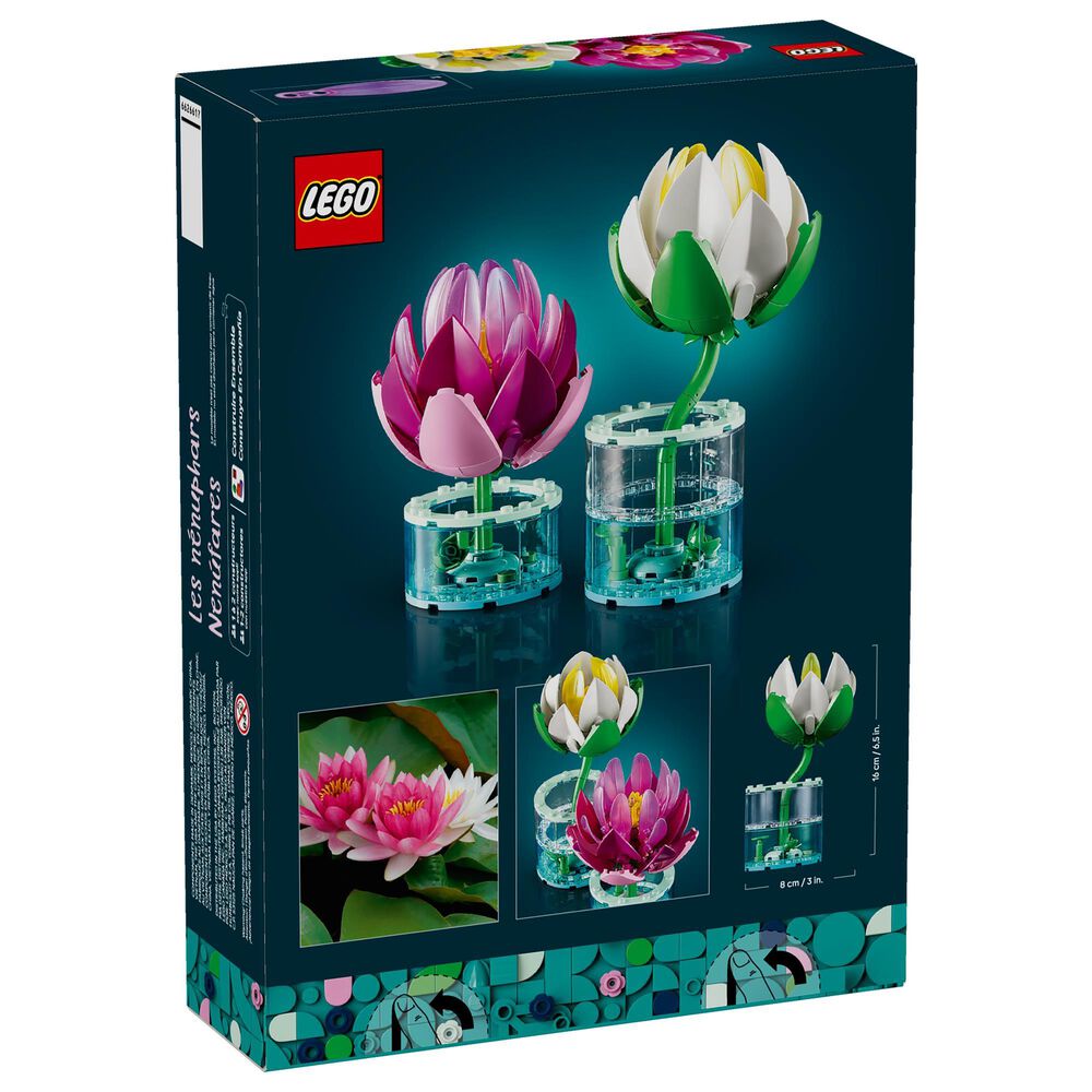 LEGO Botanicals Water Lilies Building Set, , large