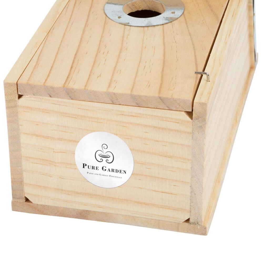 Timberlake Pure Garden Classic Pine Nesting Birdhouse in Pine, , large