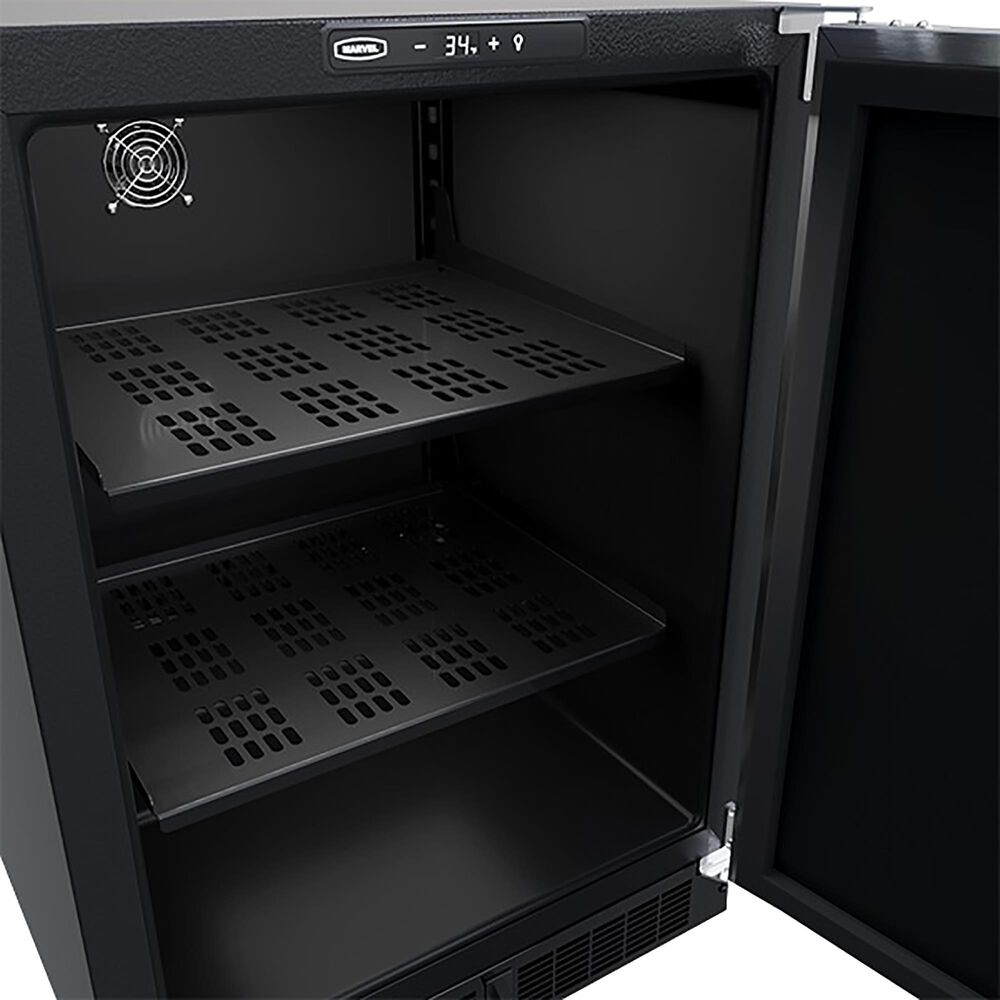 Marvel 5.3 Cu. Ft. 24&quot; Built-In High-Capacity Refrigerator in Stainless Steel, , large