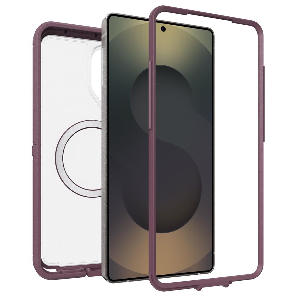 OtterBox Defender Pro XT Magnetic Case for Samsung Galaxy S26 in Clear and Purple Mystery, , large