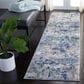 Safavieh Aston ASN712 2" x 8" Grey and Navy Runner, , large