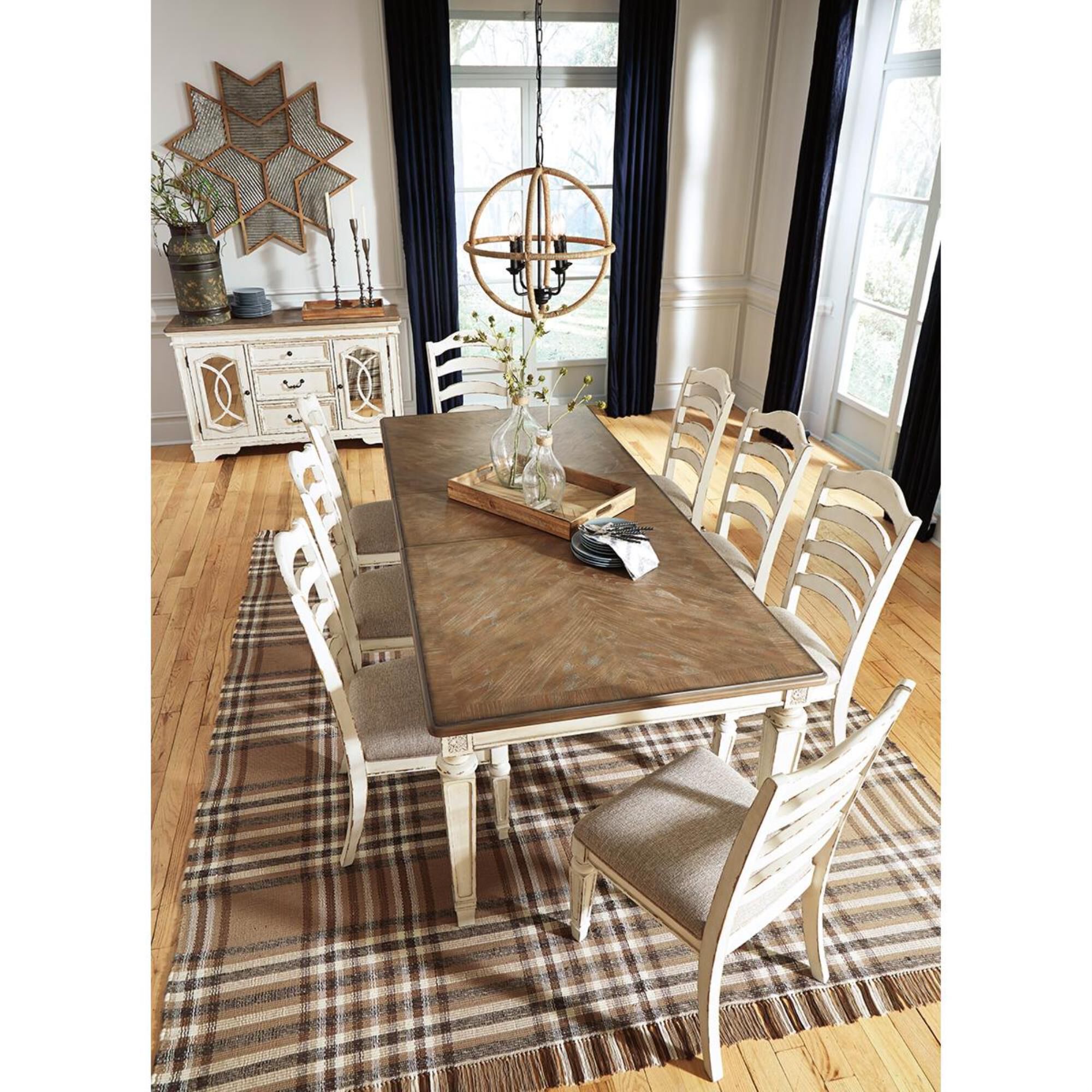 Ashley furniture white table and chairs deals