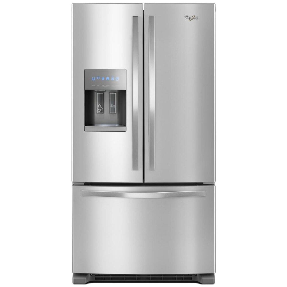 Whirlpool 25 Cu. Ft. French Door Refrigerator In Fingerprint Resistant Stainless Steel, , large