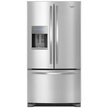 Whirlpool 25 Cu. Ft. French Door Refrigerator In Fingerprint Resistant Stainless Steel, , large
