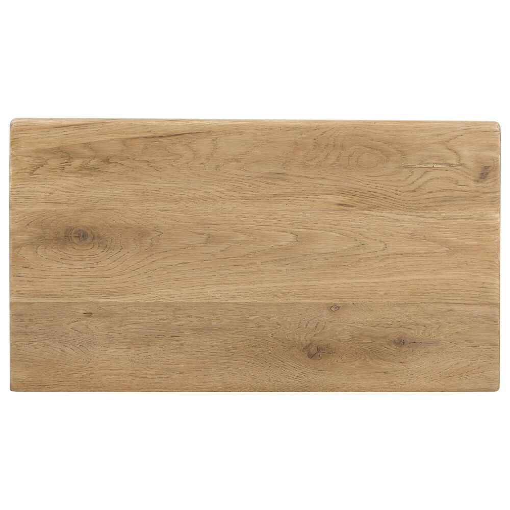 Hooker Furniture Driftwood King Panel Bed with Two Nightstands in Buckboard, , large