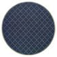 Oriental Weavers Marina 6025P 7"10" Round Navy and Ivory Area Rug, , large