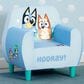 Delta Children Bluey Upholstered Toddler Chair in Blue, , large