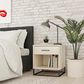 DHP Kelly 1 Drawer Nightstand in Bay Oak, , large