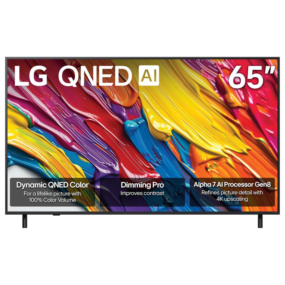 LG 65" Class QNED82A Series AI 4K Ultra HD in Black - Smart TV, , large