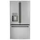 Cafe Refrigerator Handle Kit in Brushed Black, , large
