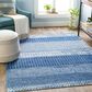 Surya Monaco MOC-2305 8"10" x 12"4" Denim, Navy and Ivory Area Rug, , large
