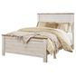 Signature Design by Ashley Willowton 3-Piece Queen Bedroom Set in Whitewash, , large