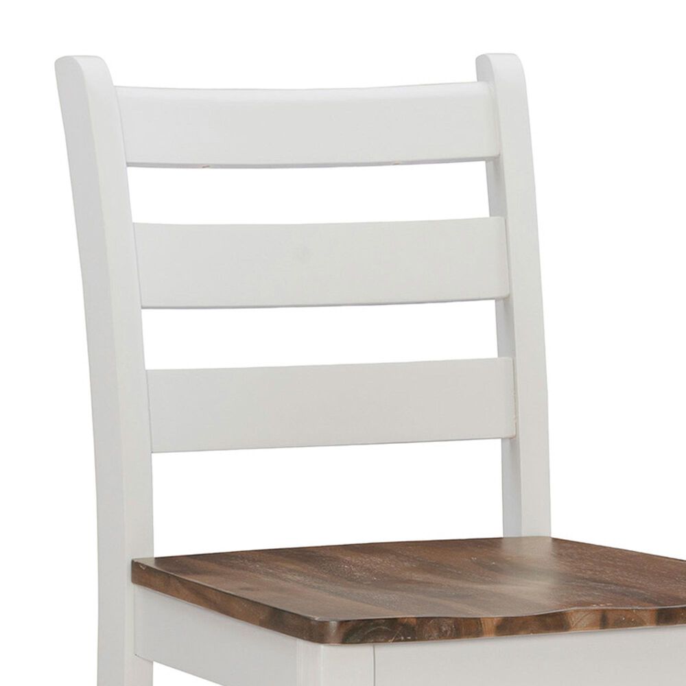 Linon Home Decor Colm Counter Stool in Light Grey and Warm Brown, , large