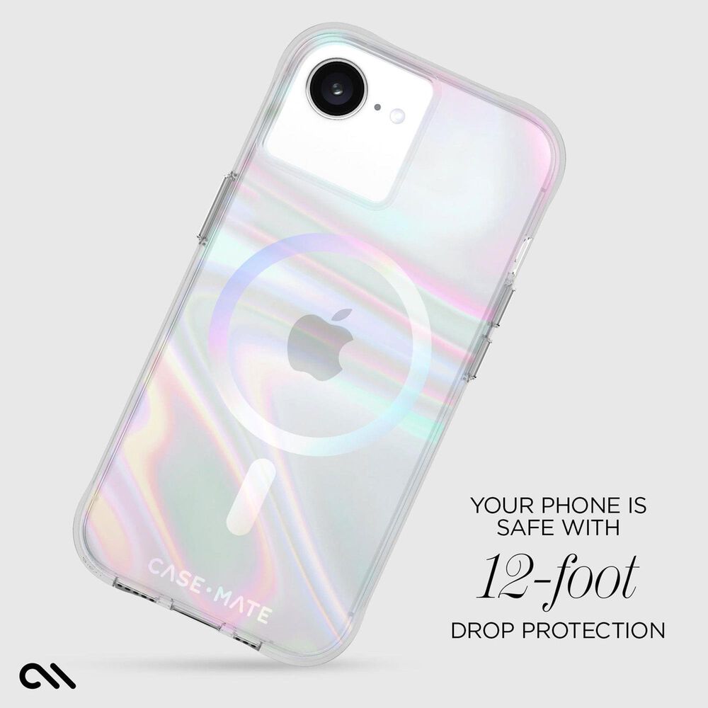 Case-Mate MagSafe Case for Apple iPhone 16e/15/14/13 in Soap Bubble, , large