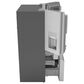 Cafe 22.3 Cu. Ft. 4-Door French Door Refrigerator in Platinum Glass, , large