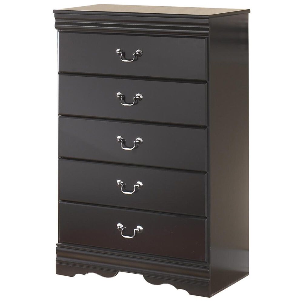 Ashley Huey Vineyard 4 Piece Twin Bedroom Set in Black, , large