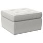 England Furniture Walker Storage Ottoman with Casters in Benson Granite, , large