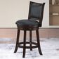New Heritage Bristol Swivel Counter Stool in Dark Brown, , large